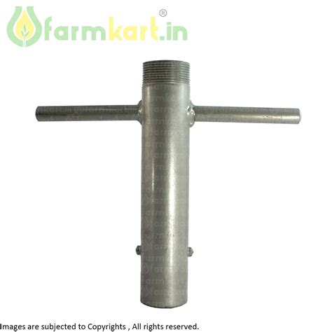 1.5 Inch Male Threaded Key only for single piece structure aluminum ...