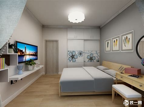 小户型一居室卧室设计图片-家居美图_装一网装修效果图