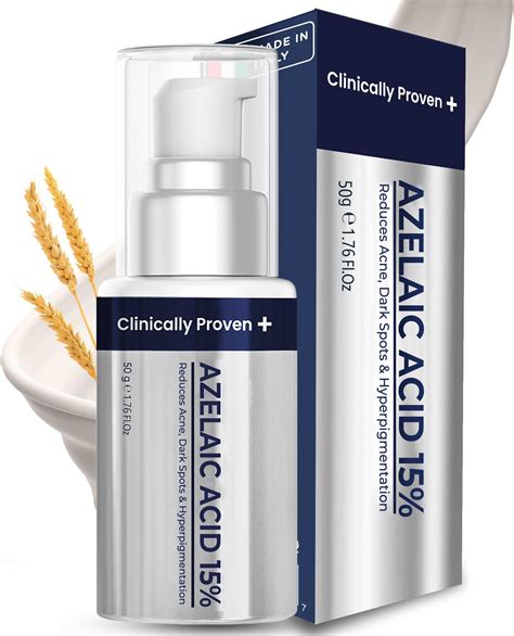 Amazon.com: AOBBIY Azelaic Acid 10% Acne Treatment Cream, Redness Relief for Face, Redness ...