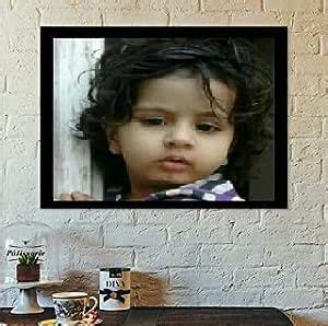 Modern Art Wall Photo Frame for Home & Office Decor (Wood and Glass ...