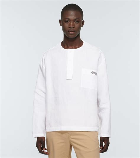 Loewe - Paula's Ibiza long-sleeved linen shirt Loewe