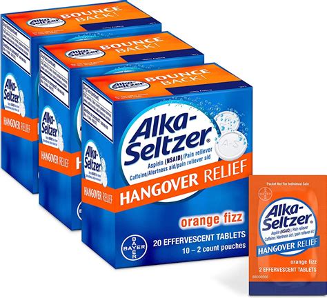 Alka-Seltzer Hangover Relief Tablets 60-Count Only $4.79 Shipped on ...
