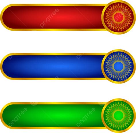 Gambar Vintages Merah Biru Dan Hijau Dengan Garis Emas, Antik, Keemasan ...