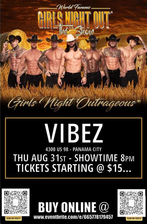 “GIRLS NIGHT OUT” THE SHOW AUG 31, Vibez, Panama City, August 31 to ...