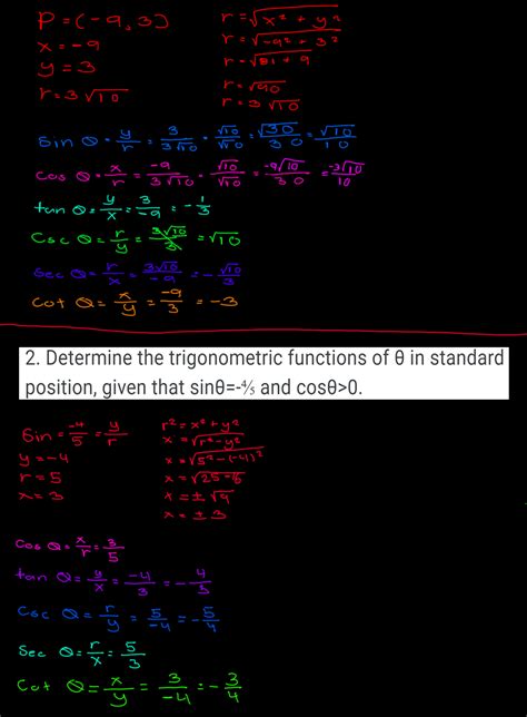 [Grade 11 Pre-calculus: Trigonometric Functions] Did i do it corectly ...