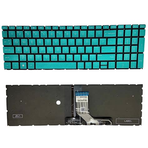 original hp pavilion 15-eg 15-eh 15-fc blue keys keyboard backlight – Mungu