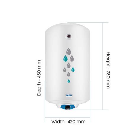 Buy 5-Star 50 Litre Water Heater 2000W with Temperature Control