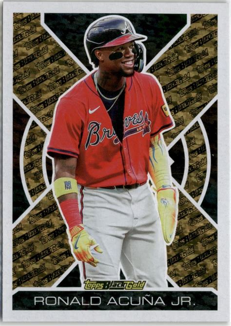 Ronald Acuna Jr. #BG-5 Prices | 2025 Topps Update Black Gold | Baseball ...