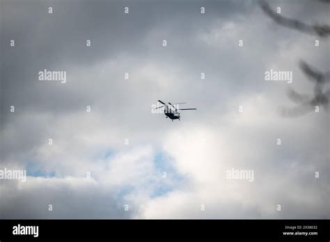 24th April 2024, Chinook Helicopter circling the skies around ...