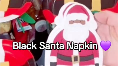 Black Santa Napkin | Know Your Meme