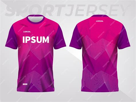 Purple pink abstract sports jersey football soccer racing gaming ...