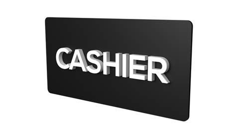 Cashier sign | Cashier Signage | Cashier sign board
