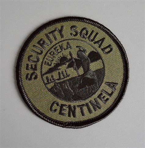 California State Prison Centinela Security Squad Patch ++ Mint OD CA ...