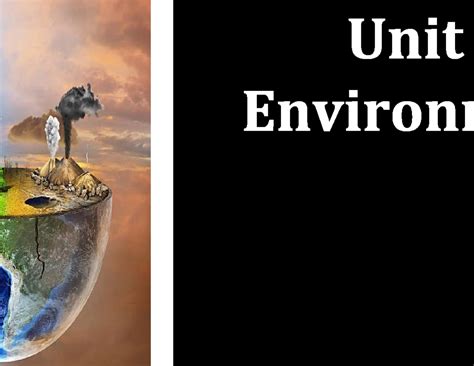UNIT 1 Environment - USEFUL FOR FIRST YEAR - Introduction to Our In ...