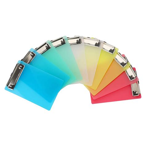 Small Clipboard Mini Clipboard 4.7''x 7.3'' Clip Board Memo Size ...