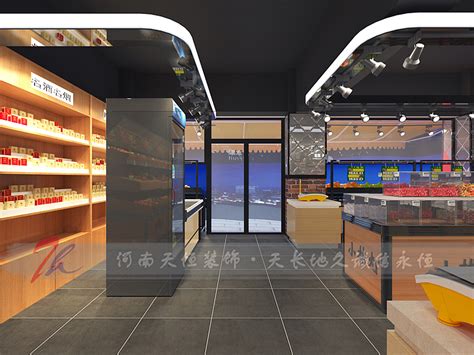 郑州商超装修公司对于超市设计的实用性要求_河南天恒装饰公司-站酷ZCOOL