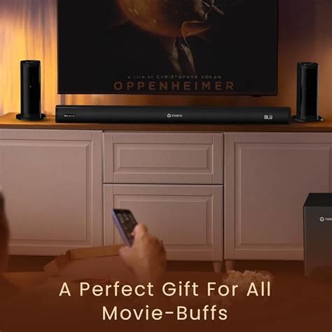 Toreto Harmony Boom 550W Dolby Digital Audio Soundbar 5.1 Channel Home ...