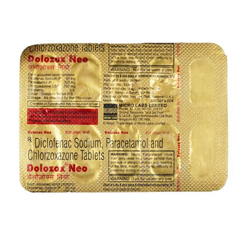 Dolozox Neo Strip Of 10 Tablets: Uses, Side Effects, Price & Dosage ...