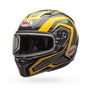 Bell Unisex-Adult Full Face Helmet (Reflective Yellow, Medium ...
