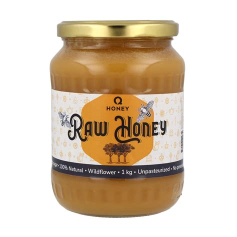 1kg Pure Raw Forest Wildflower Honey - Natural, Unpasteurised ...
