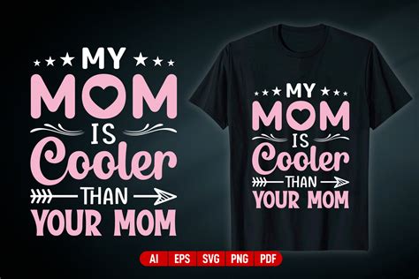 Mother's Day T-shirt Design Graphic by TrendyPointShop · Creative Fabrica