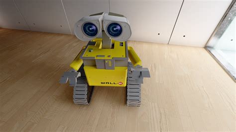 Wall E Robot - 3D Model by AlphaGroup