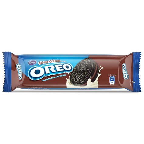 Cadbury Oreo Choco Cr?me Flavored Chocolatey Sandwich Biscuits, 120g ...