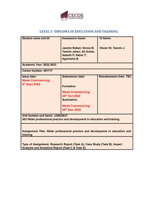 2223JB0591 Information Governance and Cyber Security - COURSEWORK ...