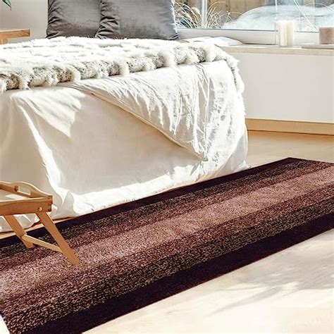 Kuber Industries Shaggy Carpet|Polyester Bedside Runner, Rectangular ...