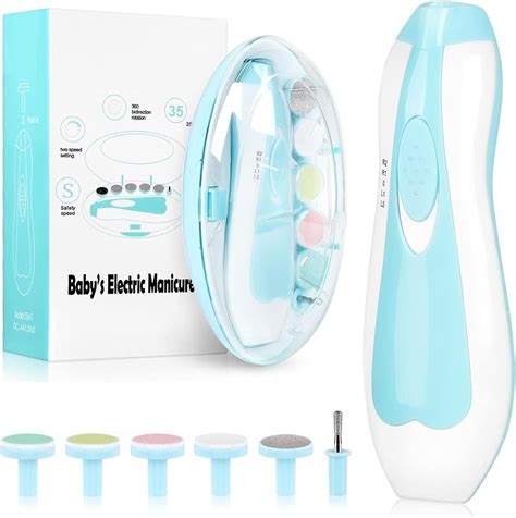 Amazon.com: Baby Nail Trimmer Electric Nail File Baby Nail Clippers ...