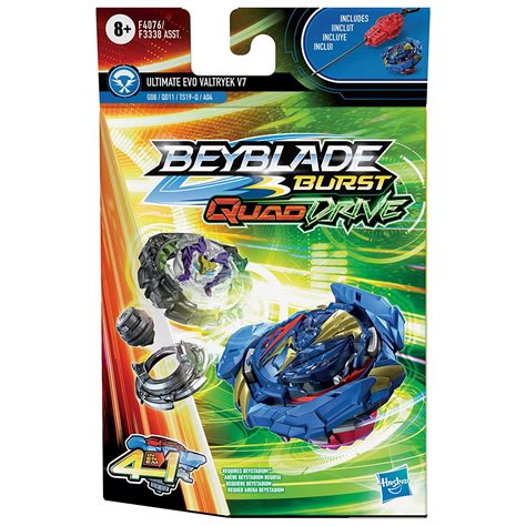 Buy Beyblade Burst QuadDrive Ultimate Evo Valtryek V7 Spinning Top ...