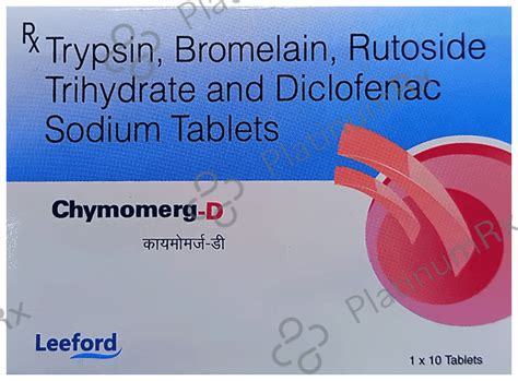 Chymomerg D Tablet 10s | Uses, Price & Substitutes