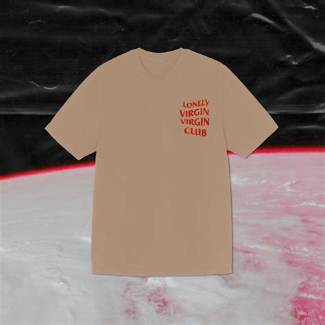 "Lonely virgin Virgin club"(Unisex) Oversized T – chew.n.gum
