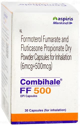 Combihale Ff 6500 Mcg Redicaps 30 - Uses, Side Effects, Dosage, Price ...