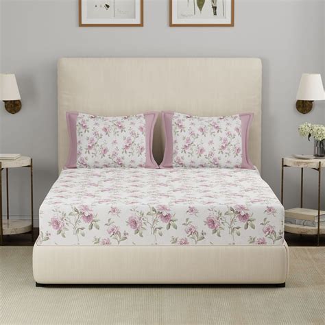 Buy MASPAR Hermosa Eclectic Garden Cotton Printed 3Pcs Super King ...