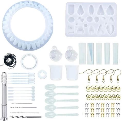 iKalaa® Resin Kit for Jewellery Making | Crowns- Complete Set with ...
