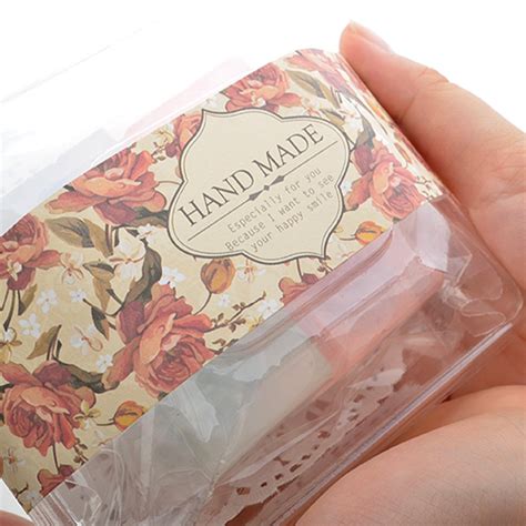 Chawoorim Wrap Paper Tape Labels Soap Packaging Materials for Hand Made ...