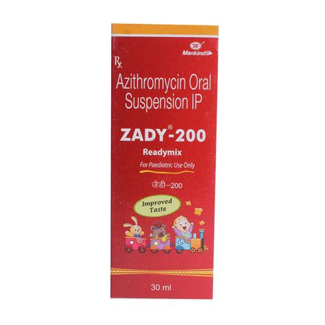 Zady-200 Readymix Suspension | Uses, Side Effects, Price | Apollo Pharmacy