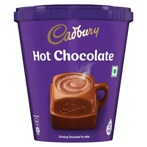 Cadbury Hot Chocolate Drink Powder Mix, 200 gm : Amazon.in: Grocery ...