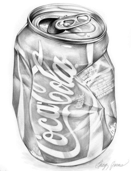 How To Draw A Crushed Soda Can - Birthrepresentative14