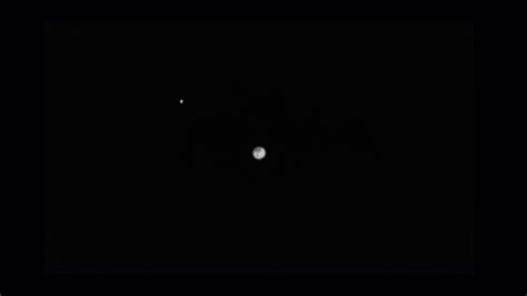 ESA's Hera Spacecraft Captures Moon Orbiting Earth On Its Way To Mars ...