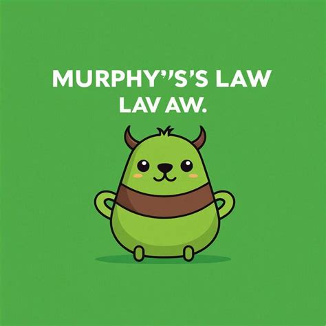 Murphy's law - Jokes, Puns, Pickup-lines, Oneliners & Riddles