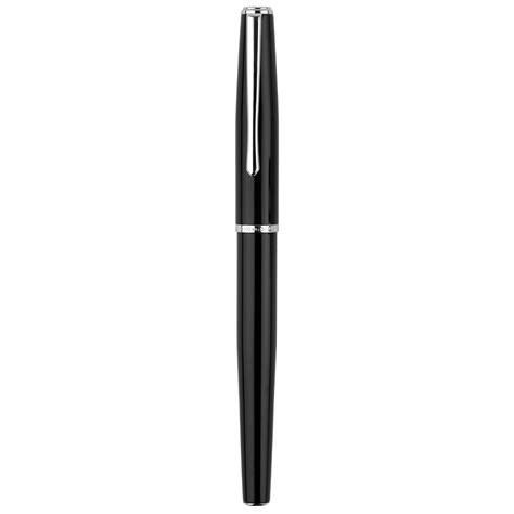 HONGDIAN 320 Black Chromium Rollerball Pen – Bold & Elegant — SWASTIK penn