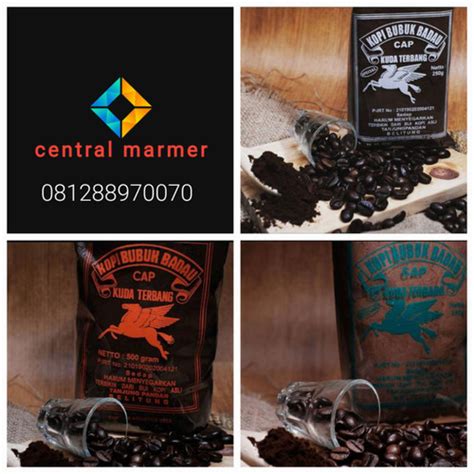 Jual kopi bubuk badau cap kuda terbang asli belitung - Kota Tangerang ...