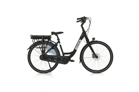 Vogue Infinity Elektrische Damesfiets 28 inch 48cm Matt Black 8v - FietsenMagazijn