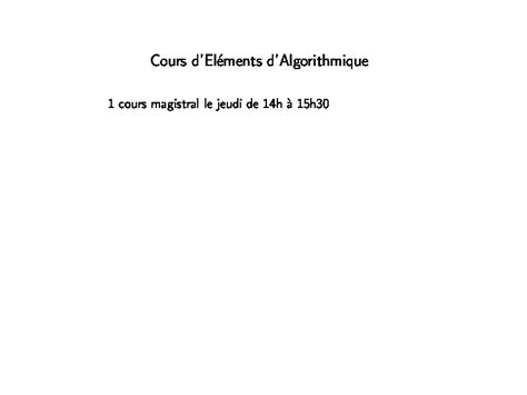 Image result for Algorithme Et Programmation Cours PDF