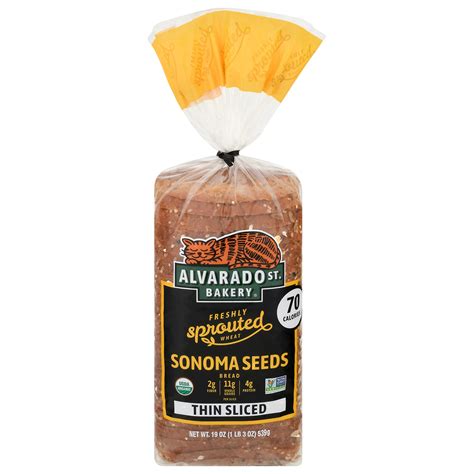 Alvarado St. Bakery Thin Sliced Sonoma Seeds Bread - Shop Sliced bread ...