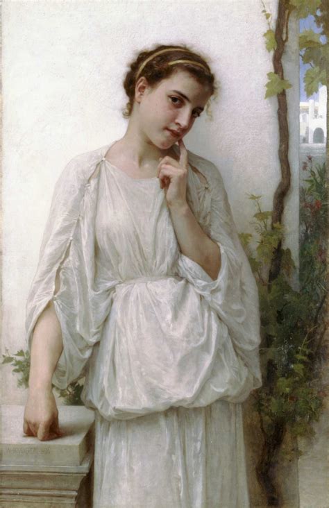 Reverie (1894) by William-Adolphe Bouguereau – Artchive