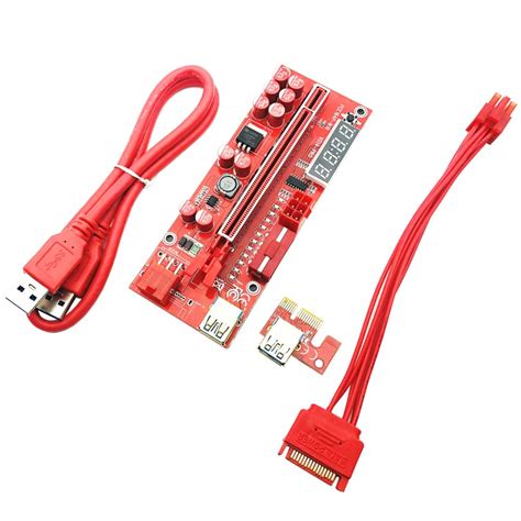 Amazon.in: Buy AMS PCIE Riser V014 Pro Riser for Video Card Riser PCI ...