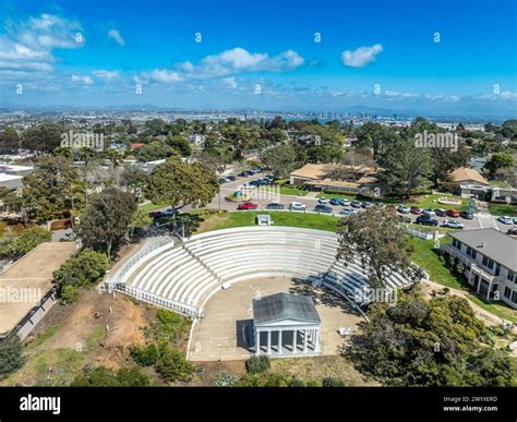 Aerial view of Point Loma Nazarene University private Christian liberal ...